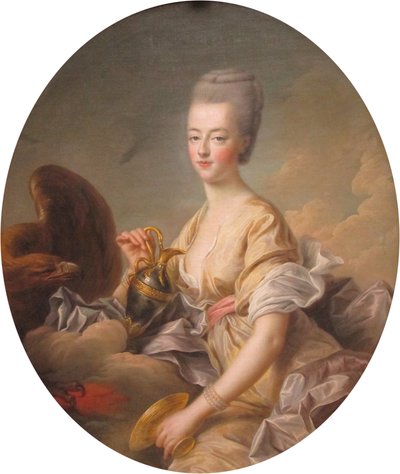 Madame la Dauphine Marie-Antoinette als Hebe von Francois Hubert Drouais